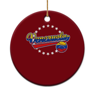Venezuela Baseball Jersey Venezuelan Sport Fan Ceramic Ornament TS11 1pc Red Print Your Wear