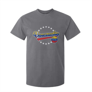 Venezuela Baseball Jersey Venezuelan Sport Fan T Shirt For Kid TS11 Charcoal Print Your Wear