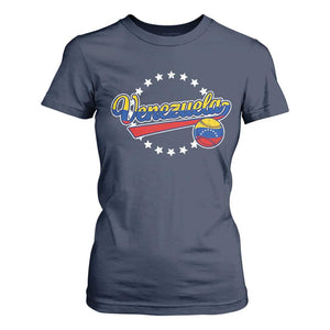 Venezuela Baseball Jersey Venezuelan Sport Fan T Shirt For Women TS11 Navy Print Your Wear