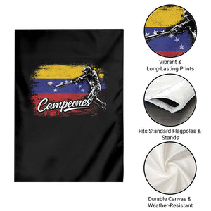 Venezuela Campeones Del Mundo Baseball Championship Garden Flag TS11 Print Your Wear