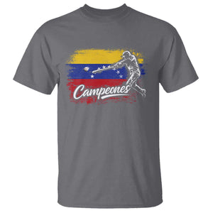 Venezuela Campeones Del Mundo Baseball Championship T Shirt TS11 Charcoal Print Your Wear