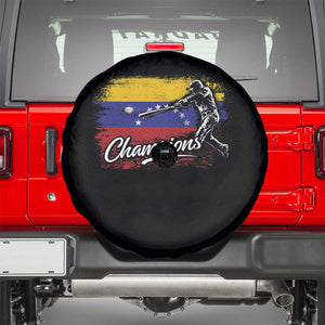 Venezuela Champions Baseball Batter Venezuelan Sport Fan Spare Tire Cover TS11 Black Print Your Wear