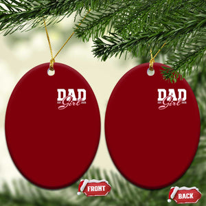 Dad Girl 2026 Ceramic Ornament Soon to Be Daddy of Baby Girl TS11 Print Your Wear
