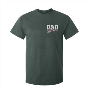 Dad Girl 2026 T Shirt For Kid Soon to Be Daddy of Baby Girl TS11 Dark Forest Green Print Your Wear
