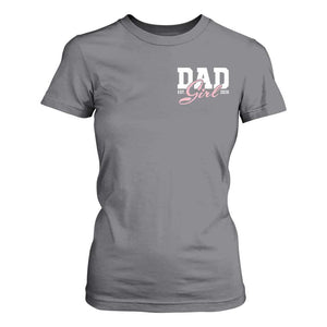 Dad Girl 2026 T Shirt For Women Soon to Be Daddy of Baby Girl TS11 Charcoal Print Your Wear