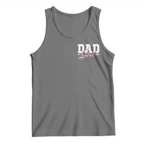Dad Girl 2026 Tank Top Soon to Be Daddy of Baby Girl TS11 Black Heather Print Your Wear