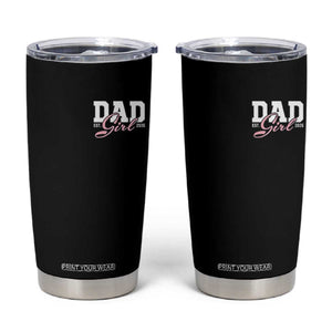 Dad Girl 2026 Tumbler Cup Soon to Be Daddy of Baby Girl TS11 Black Print Your Wear