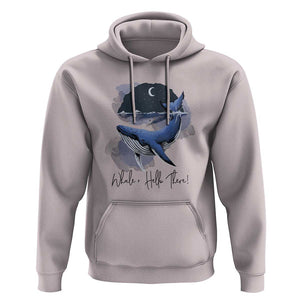 52-Hertz Whale Lover Hoodie Hello There Marine Biologist TS11 Ice Gray Print Your Wear