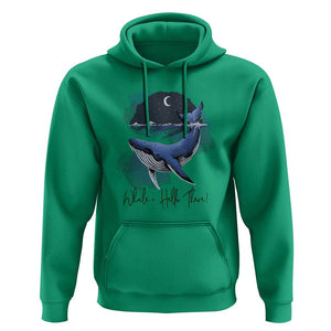 52-Hertz Whale Lover Hoodie Hello There Marine Biologist TS11 Irish Green Print Your Wear
