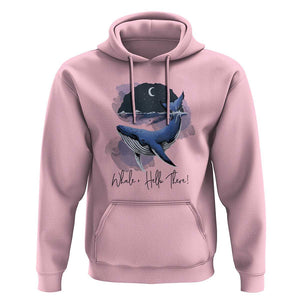 52-Hertz Whale Lover Hoodie Hello There Marine Biologist TS11 Light Pink Print Your Wear