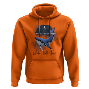52-Hertz Whale Lover Hoodie Hello There Marine Biologist TS11 Orange Print Your Wear