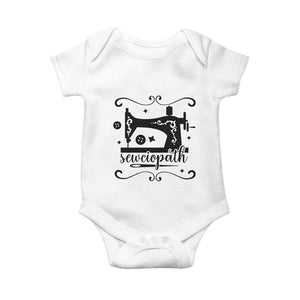 Sewing Lover Baby Onesie Sewciopath Quilter Seamstress TS11 White Print Your Wear