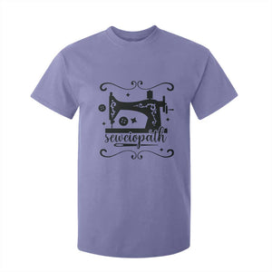Sewing Lover T Shirt For Kid Sewciopath Quilter Seamstress TS11 Violet Print Your Wear