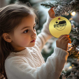 Funny Pickleball Christmas Ornament My Retirement Plan 2024 Pickle Ball TS11 Print Your Wear