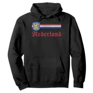 Nederland Holland Emblem Lion Vintage Dutch Flag Hoodie