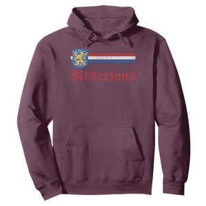 Nederland Holland Emblem Lion Vintage Dutch Flag Hoodie