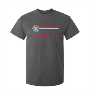 Nederland Holland Emblem Lion Vintage Dutch Flag T Shirt For Kid