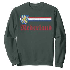 Nederland Holland Emblem Lion Vintage Dutch Flag Sweatshirt