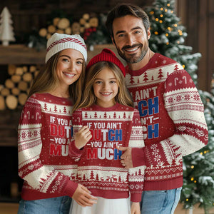 Funny Netherlands Ugly Christmas Sweater If You Ain't Dutch You Ain't Much Holland Pride