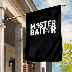 Funny Master Baiter Garden Flag Fishing Fisherman Adult Jokes Father's Day TS11 Print Your Wear