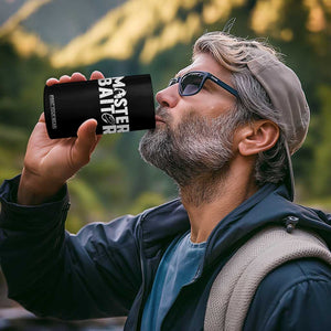 Funny Master Baiter 4 in 1 Can Cooler Tumbler Fishing Fisherman Adult Jokes Father's Day TS11 Print Your Wear