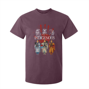 Native American Indigenous Women MMIW Red Hand Indian T Shirt For Kid TS11 Maroon Print Your Wear