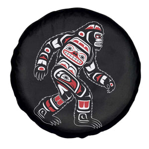 Bigfoot Native American Northwest Coast Art Spare Tire Cover TS11 Print Your Wear