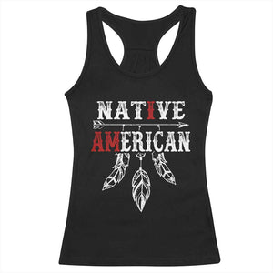 I Am Native American Racerback Tank Top Indigenous Pride Vintage Dreamcatcher Arrow TS11 Black Print Your Wear