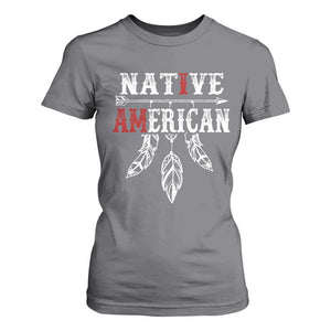 I Am Native American T Shirt For Women Indigenous Pride Vintage Dreamcatcher Arrow TS11 Charcoal Print Your Wear
