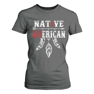 I Am Native American T Shirt For Women Indigenous Pride Vintage Dreamcatcher Arrow TS11 Dark Heather Print Your Wear