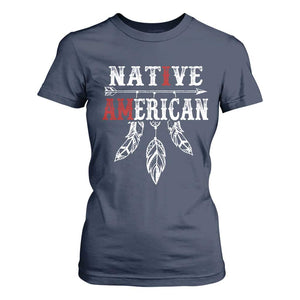 I Am Native American T Shirt For Women Indigenous Pride Vintage Dreamcatcher Arrow TS11 Navy Print Your Wear
