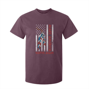 Make America Native Again T Shirt For Kid Indigenous Peoples Day USA Flag TS11 Maroon Print Your Wear