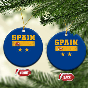 Spain Champions 2026 Second Star Ceramic Ornament Espana Coat of Arms