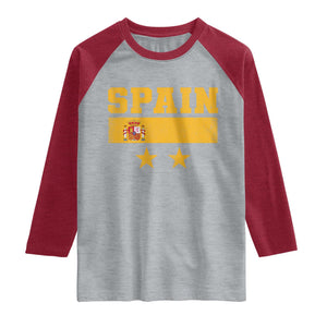 Spain Champions 2026 Second Star Raglan Shirt Espana Coat of Arms