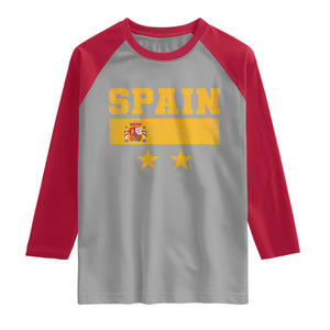 Spain Champions 2026 Second Star Raglan Shirt Espana Coat of Arms