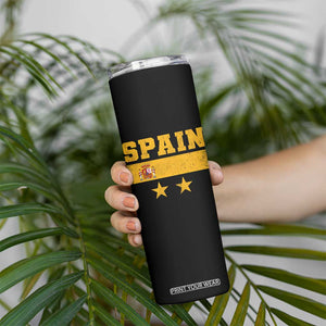 Spain Champions 2026 Second Star Skinny Tumbler Espana Coat of Arms