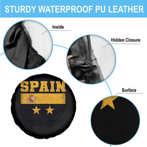Spain Champions 2026 Second Star Spare Tire Cover Espana Coat of Arms