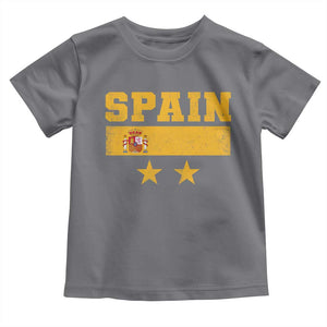 Spain Champions 2026 Second Star Toddler T Shirt Espana Coat of Arms