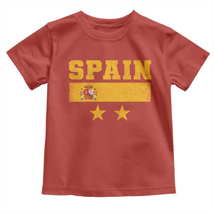Spain Champions 2026 Second Star Toddler T Shirt Espana Coat of Arms