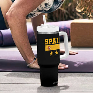 Spain Champions 2026 Second Star Tumbler With Handle Espana Coat of Arms