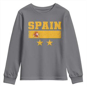 Spain Champions 2026 Second Star Youth Sweatshirt Espana Coat of Arms