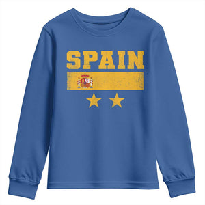 Spain Champions 2026 Second Star Youth Sweatshirt Espana Coat of Arms