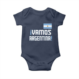 Vamos Argentina Baby Onesie Sol De May Argentinian Flag National Pride