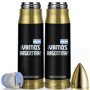 Vamos Argentina Bullet Tumbler Sol De May Argentinian Flag National Pride