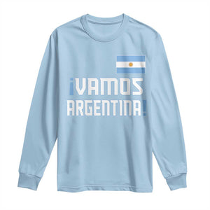 Vamos Argentina Long Sleeve Shirt Sol De May Argentinian Flag National Pride