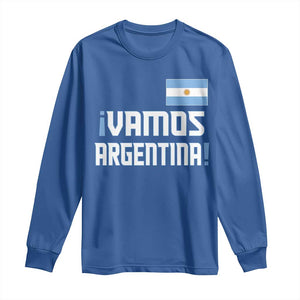 Vamos Argentina Long Sleeve Shirt Sol De May Argentinian Flag National Pride