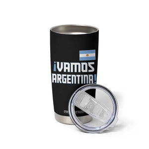 Vamos Argentina Tumbler Cup Sol De May Argentinian Flag National Pride