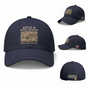 Battle of Little Bighorn Baseball Cap Courage Honor Remember Native American