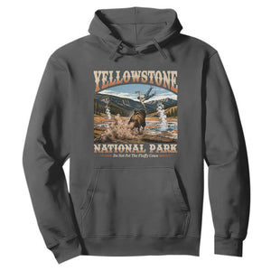 Yellowstone National Park Do Not Pet The Fluffy Cows Hoodie