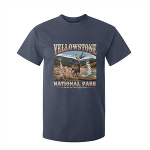 Yellowstone National Park Do Not Pet The Fluffy Cows T Shirt For Kid